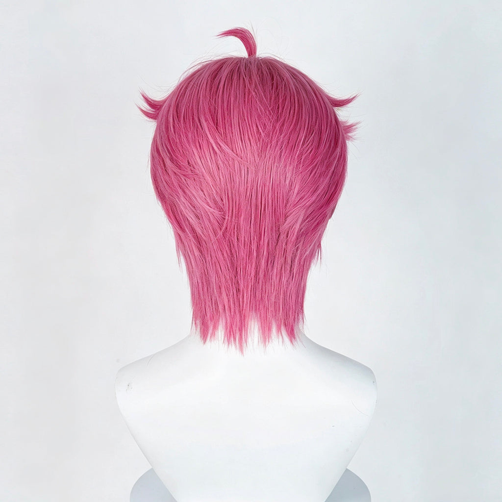 KPop   Demon   Hunters The   Saja   Boys   Abby Short   Red   Hair   Basic Wig