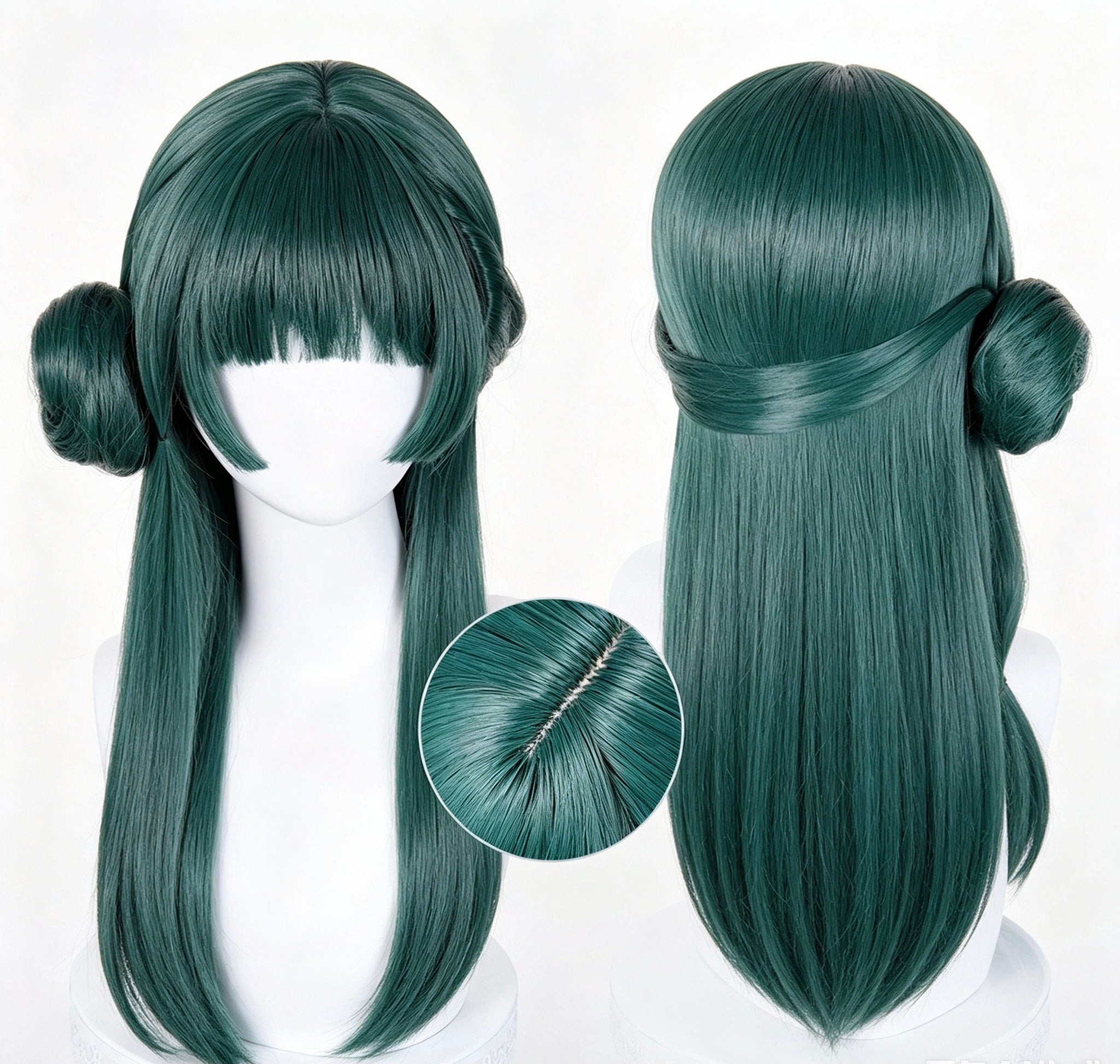 The   Apothecary Diaries   Maomao   Long Green   Hair   Basic   Wig