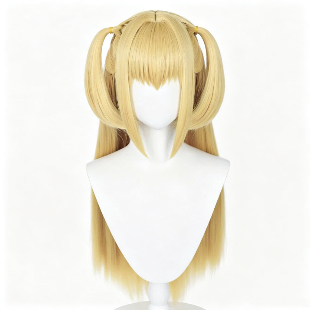 Death   Note   MisaMisa Long   Blonde   Hair   Basic Wig