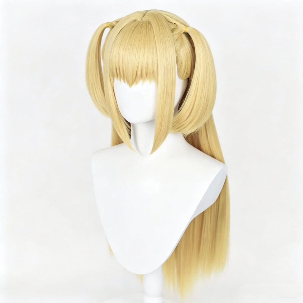 Death   Note   MisaMisa Long   Blonde   Hair   Basic Wig