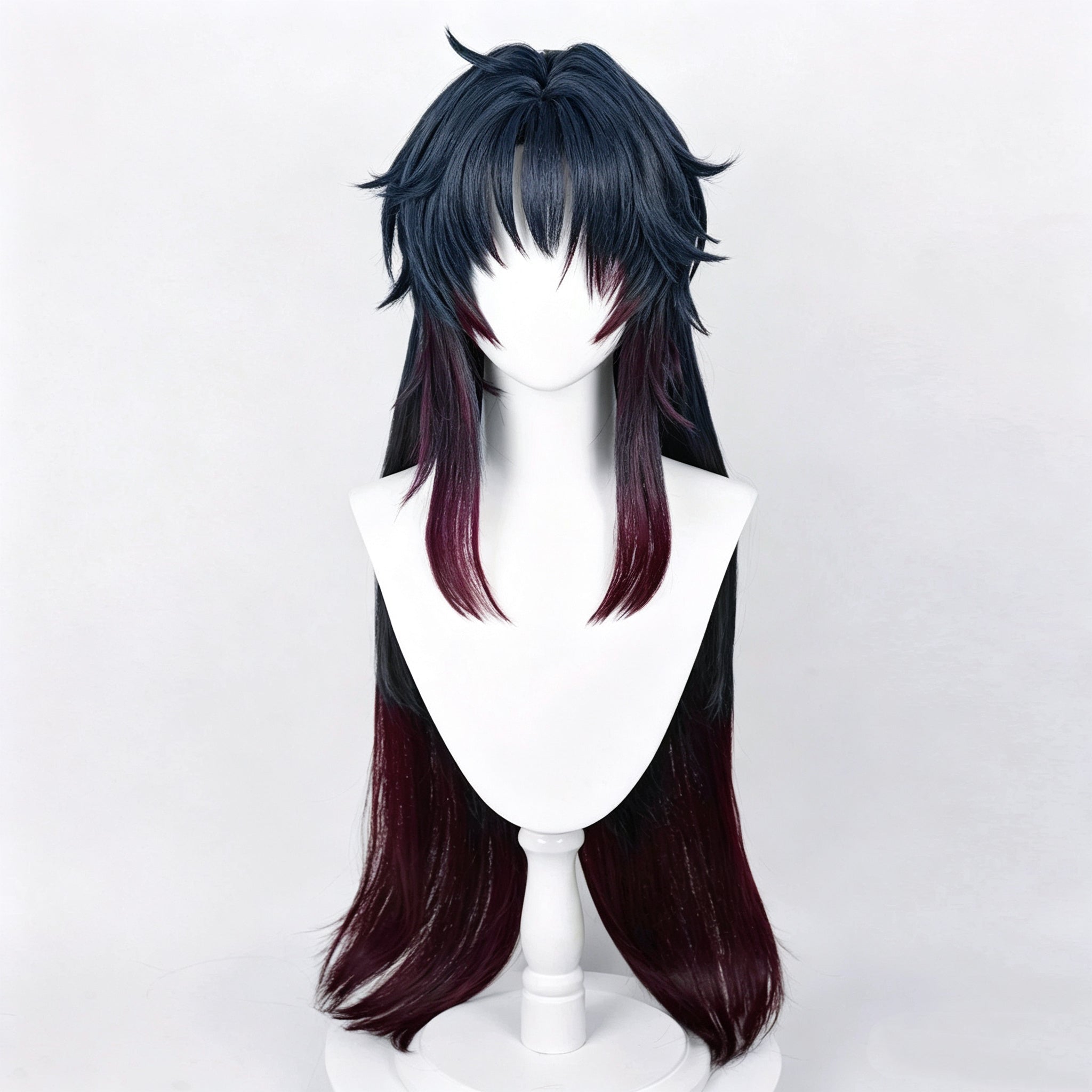 Honkai:   Star   Rail   Blade Long   Dark   Blue   Hair Basic   Wig