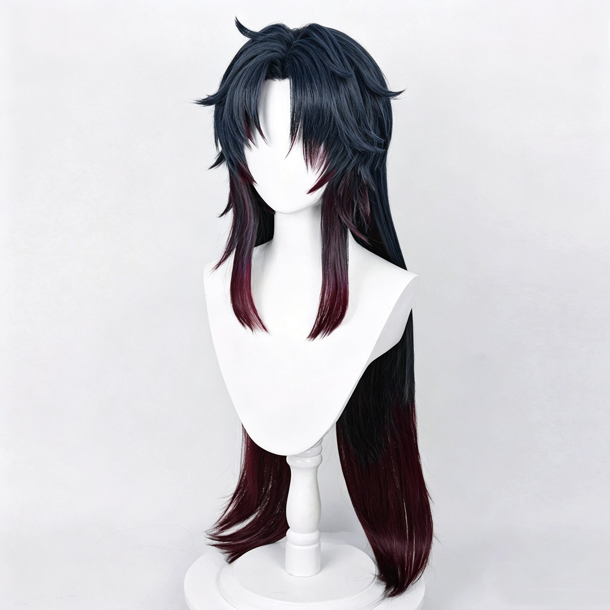 Honkai:   Star   Rail   Blade Long   Dark   Blue   Hair Basic   Wig