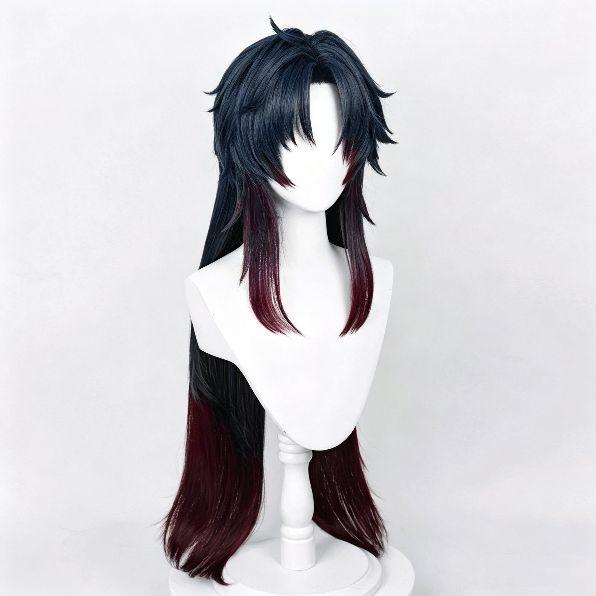 Honkai:   Star   Rail   Blade Long   Dark   Blue   Hair Basic   Wig