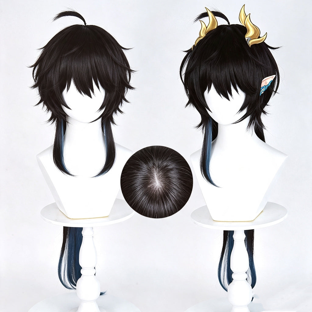 Honkai:   Star   Rail   Dan Heng   Long   Hair Basic   Wig