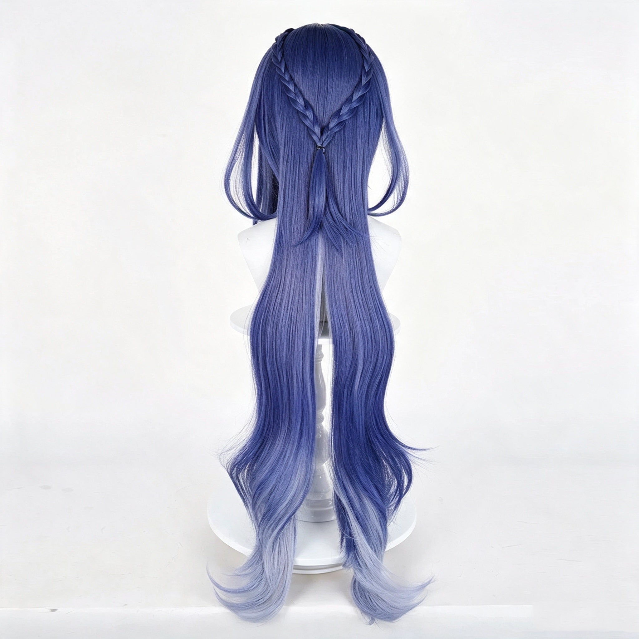 Genshin   Impact Lauma   Long   Blue   Hair Basic   Wig