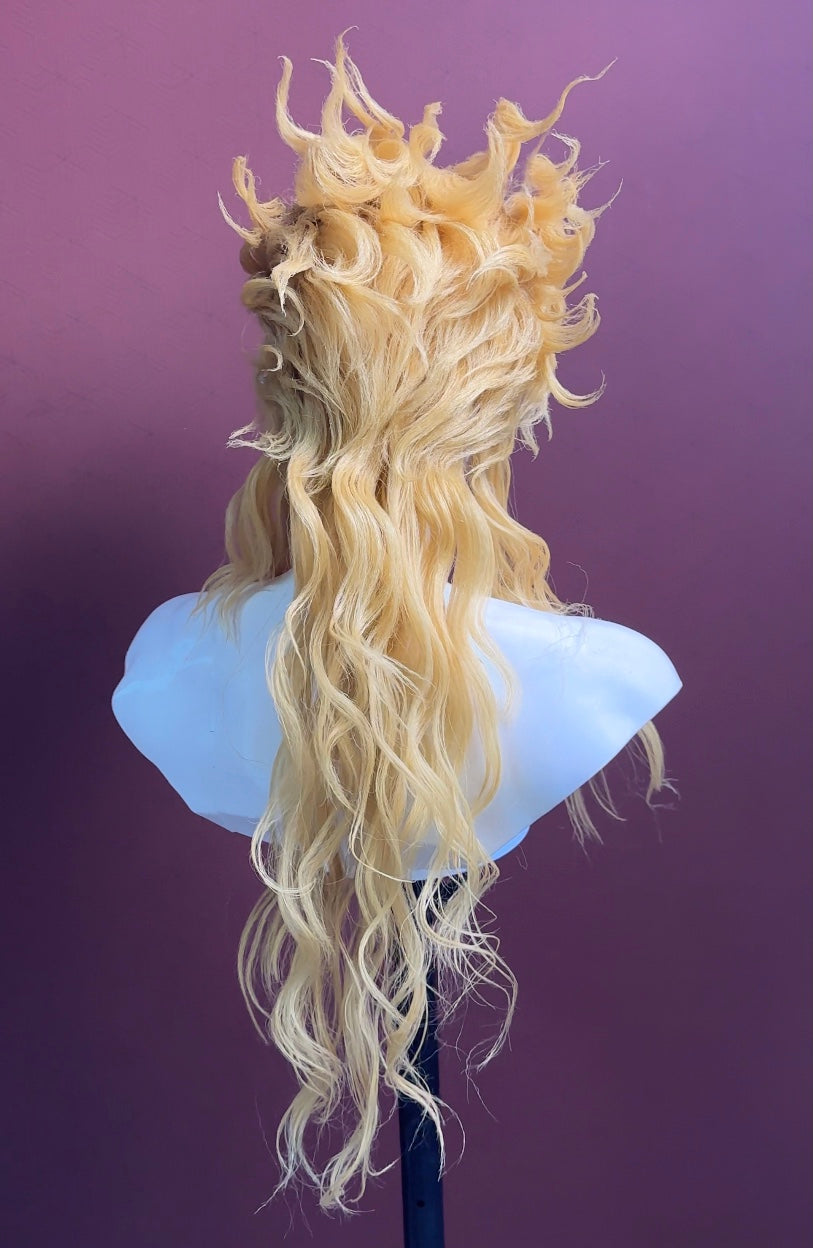 Giorno Giovanna Custom Wig – Premium Precision Cosplay Styling Commission