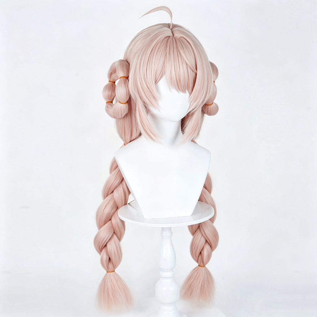 Zenless   Zone   Zero Zhao   Long   Pink   Hair Basic   Wig