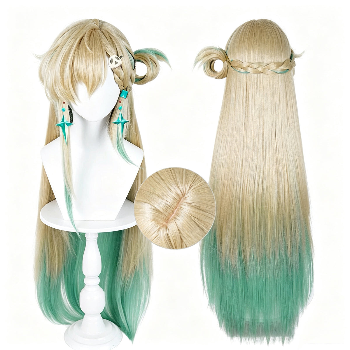 Wuthering   Waves Lynae   Long   Mix   Hair Basic   Wig