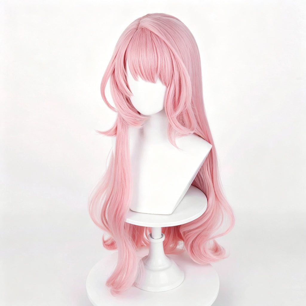 Arknights   Lemuen Long   Pink   Hair   Basic Wig