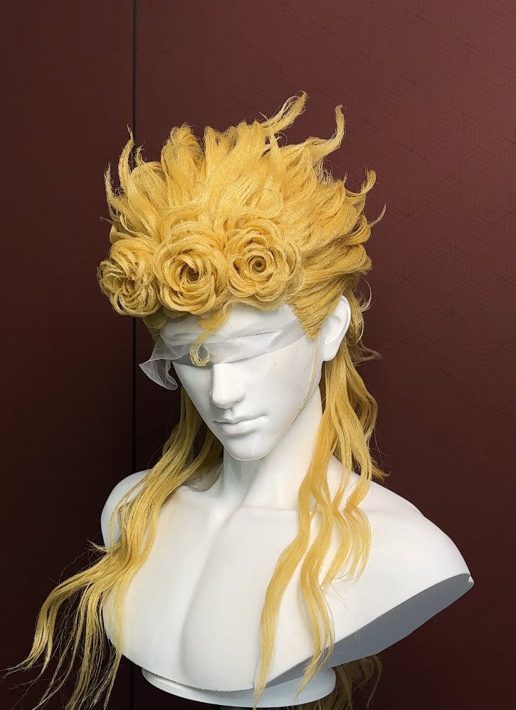 Giorno Giovanna Custom Wig – Premium Precision Cosplay Styling Commission
