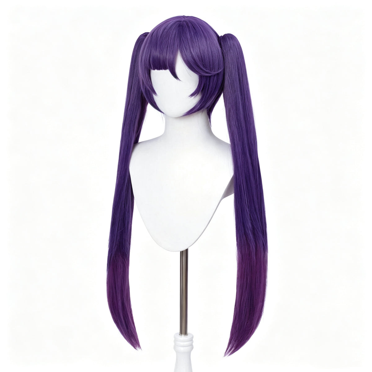 Genshin   Impact Astrologist   Mona Megistus   Long   Purple Hair   Basic   Wig