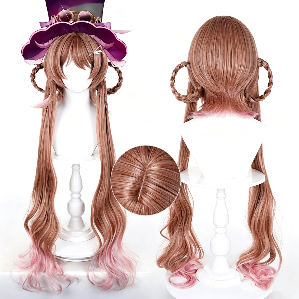 Arknights   Eyjafjalla Long   Mix   Hair   Basic Wig