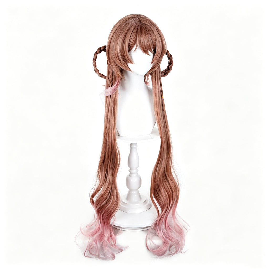 Arknights   Eyjafjalla Long   Mix   Hair   Basic Wig