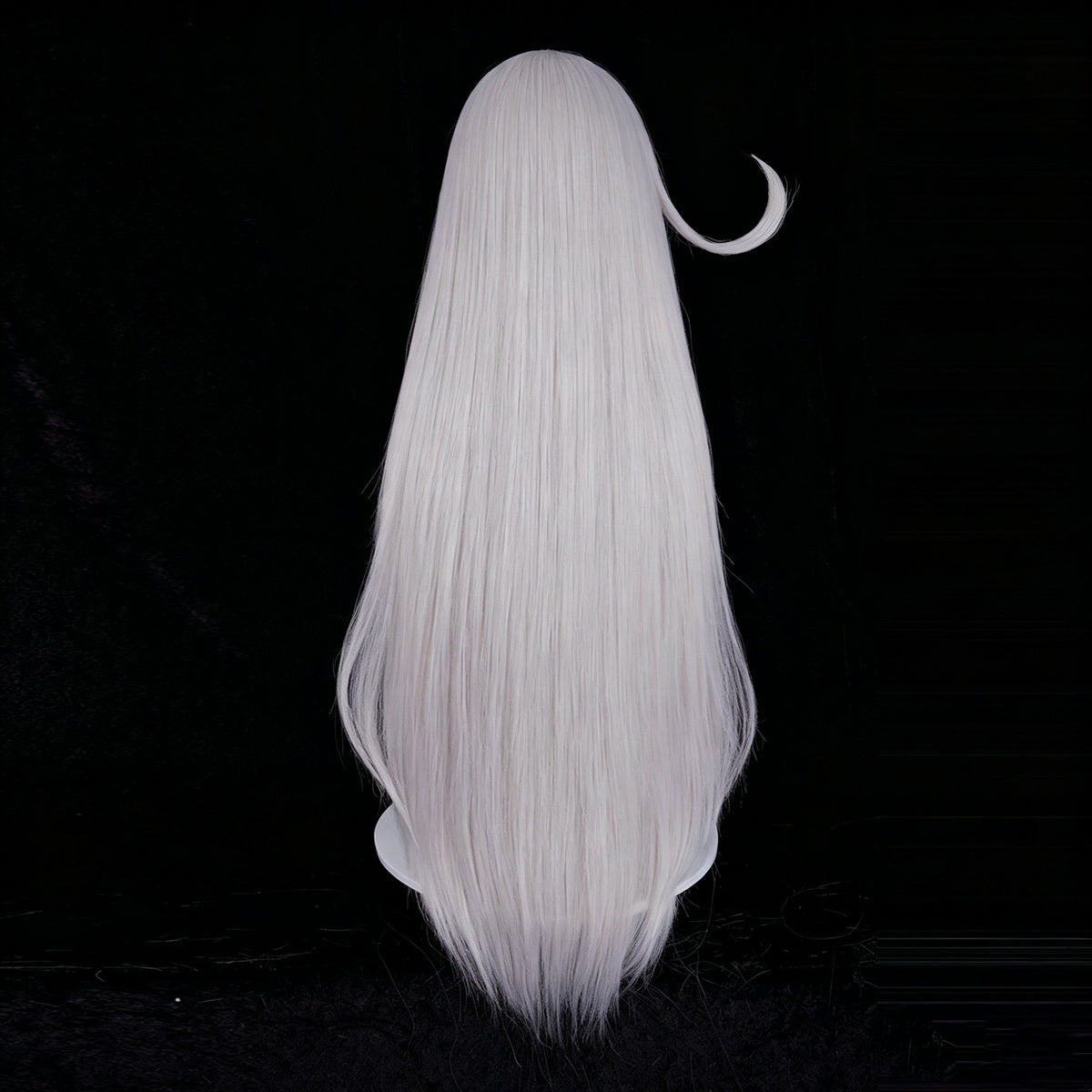 Genshin   Impact Ronova   Long   White Hair   Basic   Wig