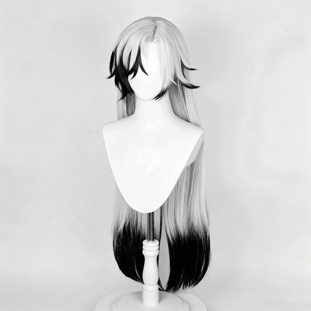 Honkai:   Star   Rail Boothill   Long   Black White   Hair   Basic   Wig $52.99 Hurry