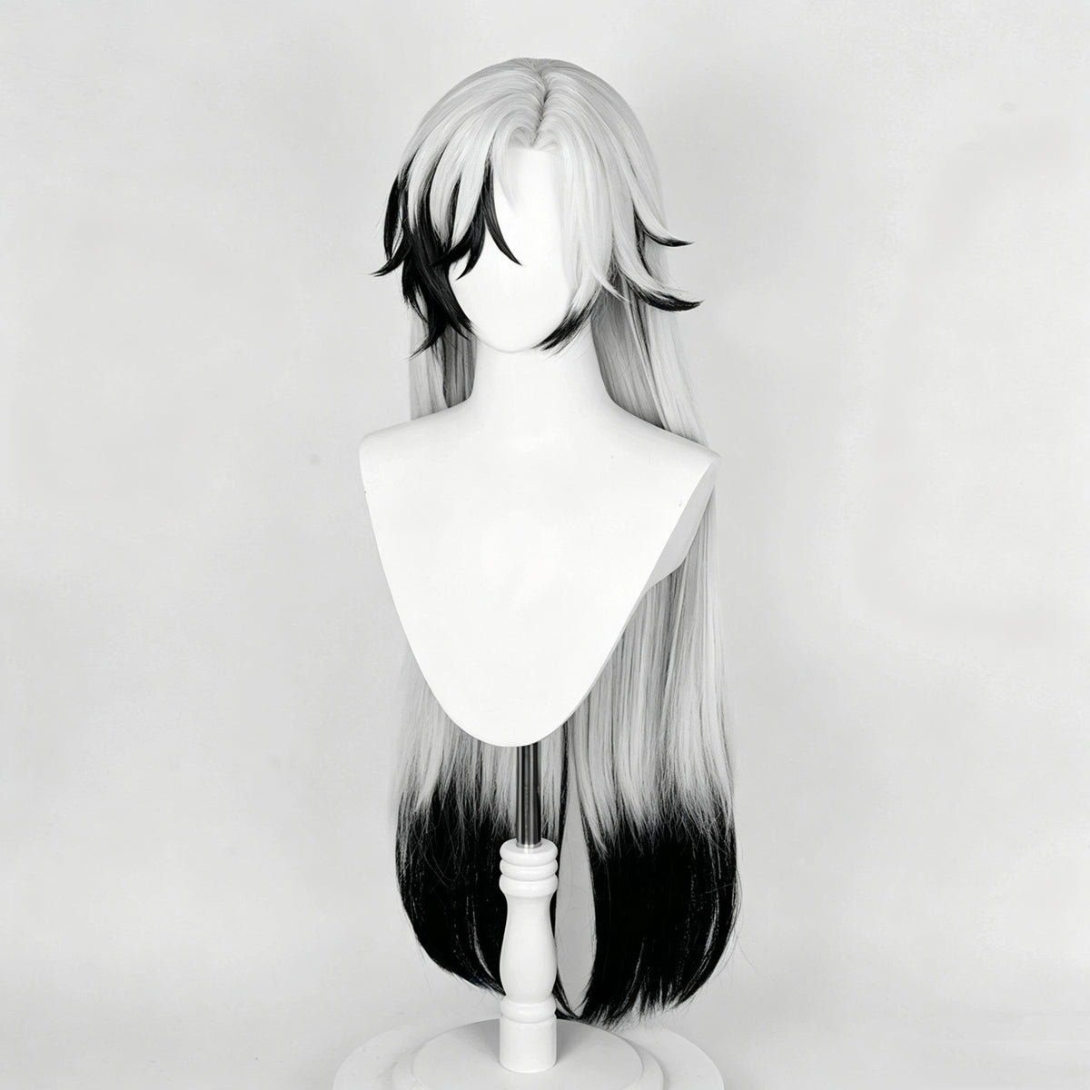 Honkai:   Star   Rail Boothill   Long   Black White   Hair   Basic   Wig $52.99 Hurry