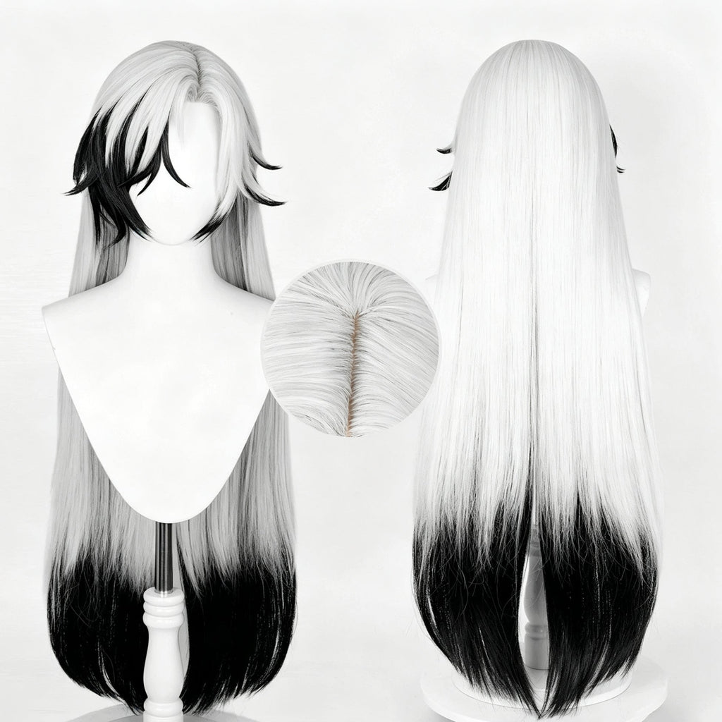 Honkai:   Star   Rail Boothill   Long   Black White   Hair   Basic   Wig $52.99 Hurry