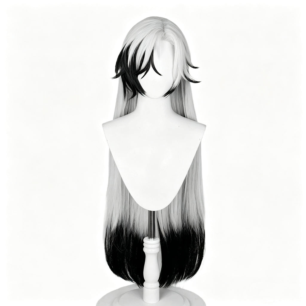Honkai:   Star   Rail Boothill   Long   Black White   Hair   Basic   Wig $52.99 Hurry