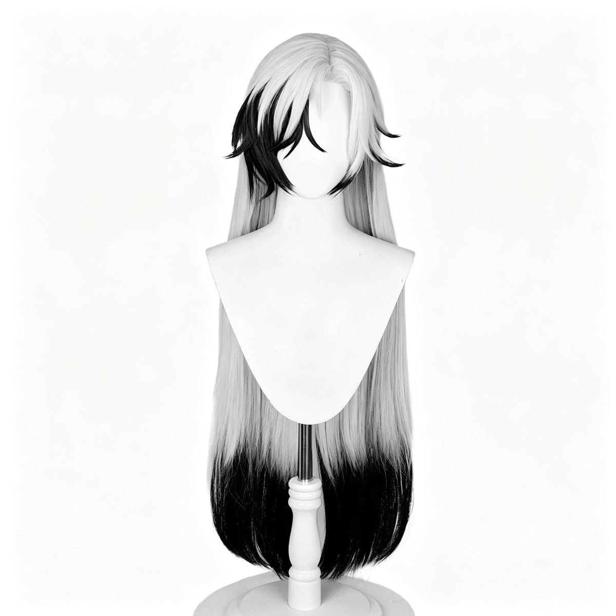 Honkai:   Star   Rail Boothill   Long   Black White   Hair   Basic   Wig $52.99 Hurry