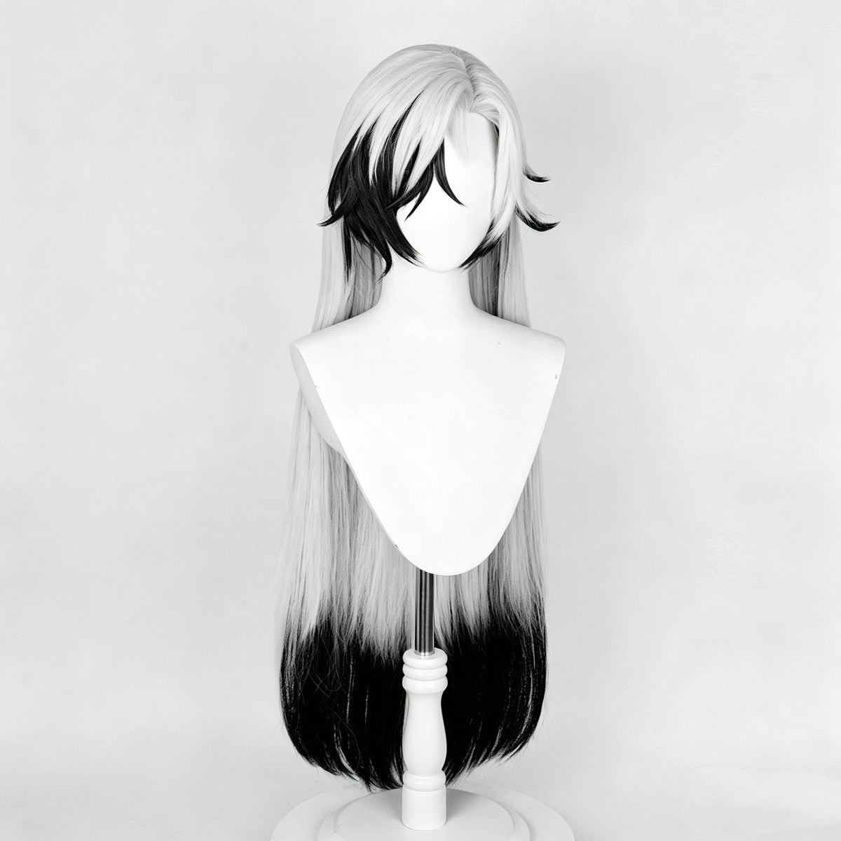 Honkai:   Star   Rail Boothill   Long   Black White   Hair   Basic   Wig $52.99 Hurry