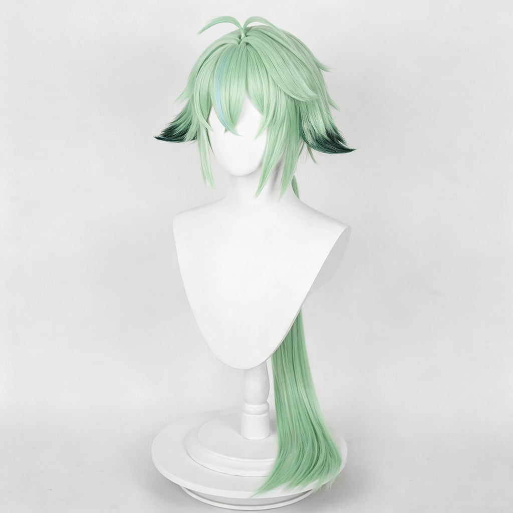 Honkai:   Star   Rail Huohuo   Long   Green Hair   Basic   Wig