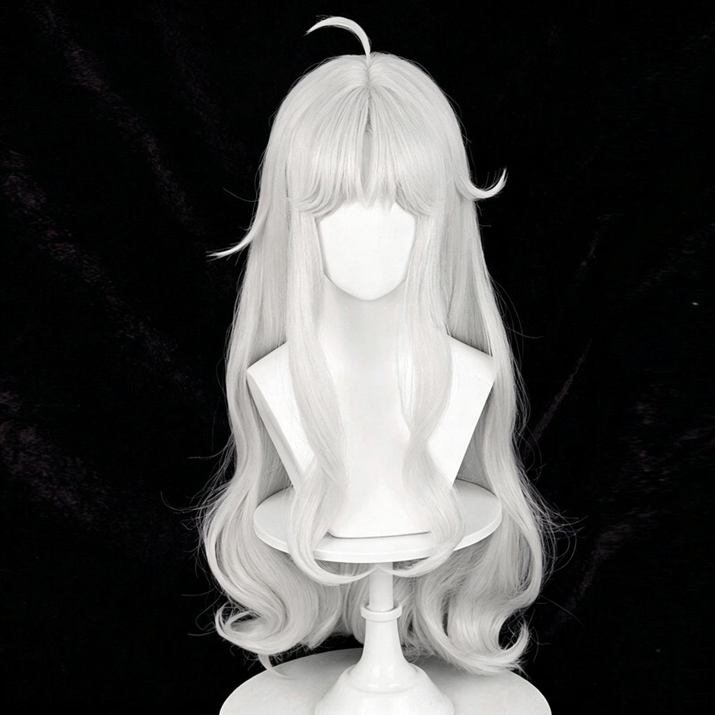 IdentityV   Little   Girl Alice DeRoss(Compasso) Long   Silver   Hair   Basic Wig