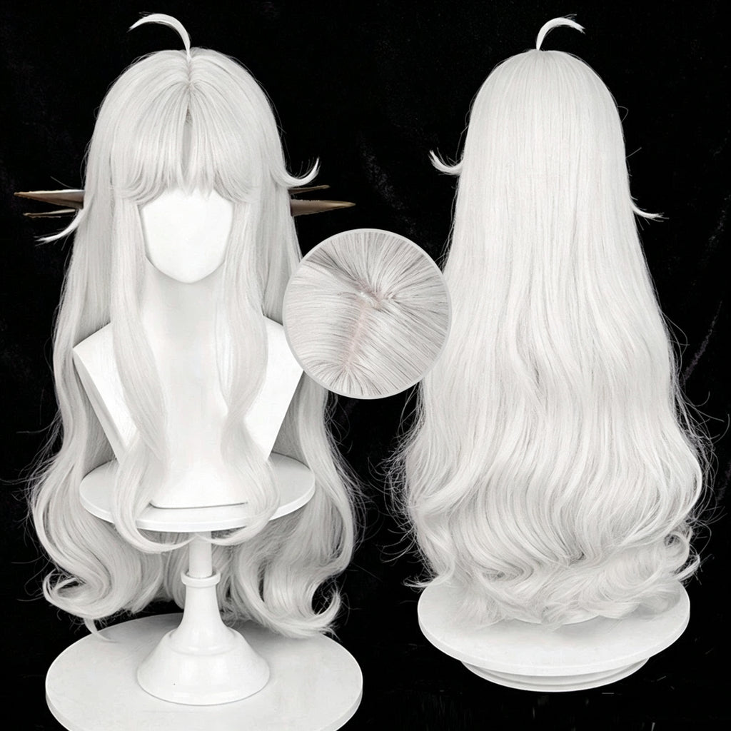IdentityV   Little   Girl Alice DeRoss(Compasso) Long   Silver   Hair   Basic Wig