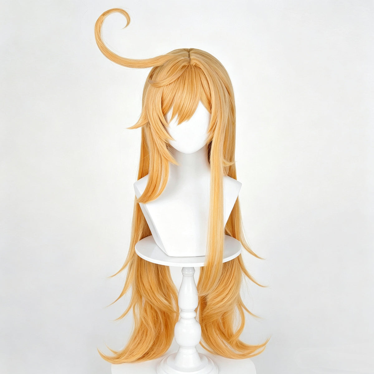 Genshin   Impact Escoffier   Long   Blonde Hair   Basic   Wig