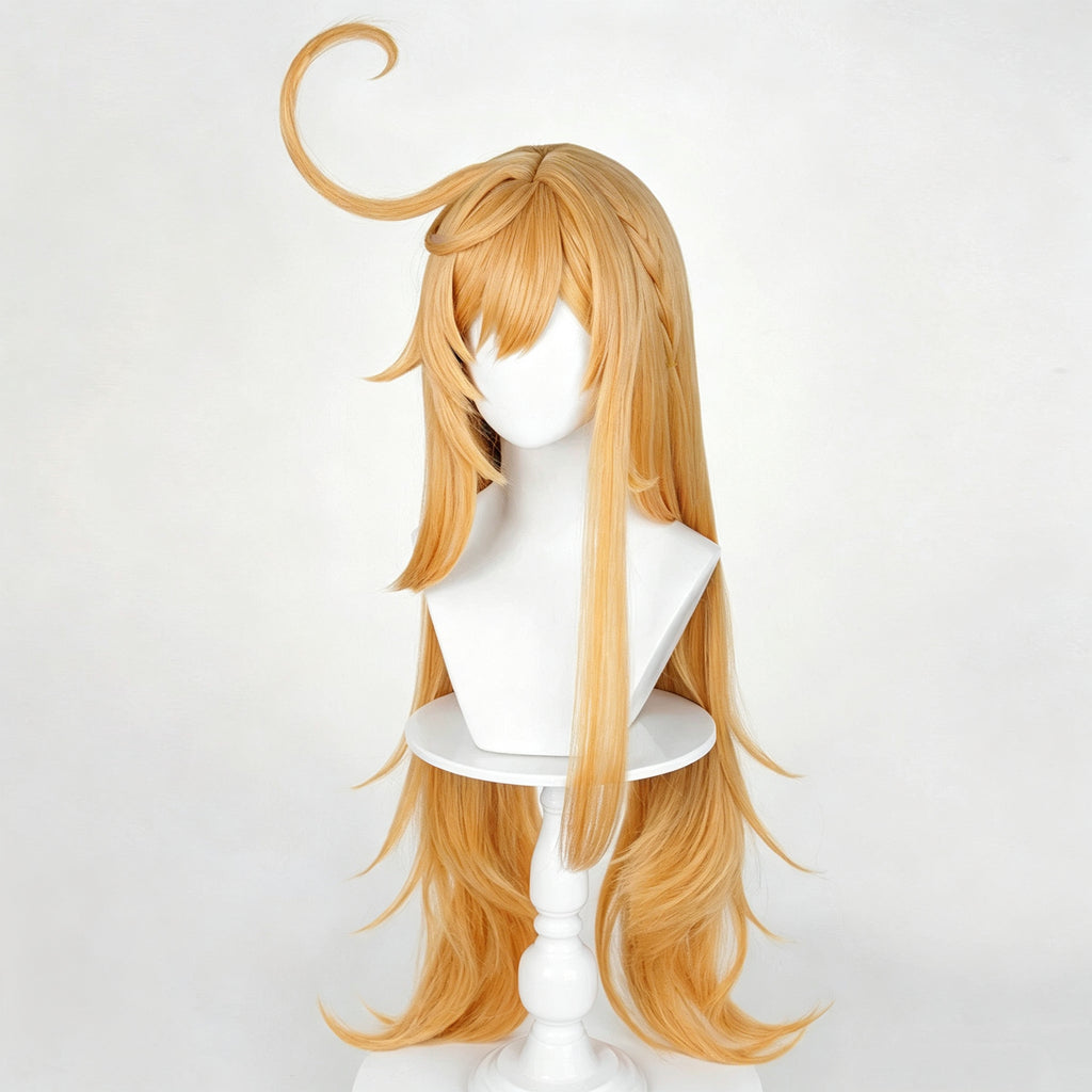Genshin   Impact Escoffier   Long   Blonde Hair   Basic   Wig