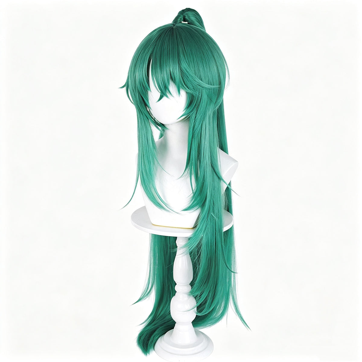 Arknights   Hoshiguma Long   Green   Hair   Basic Wig