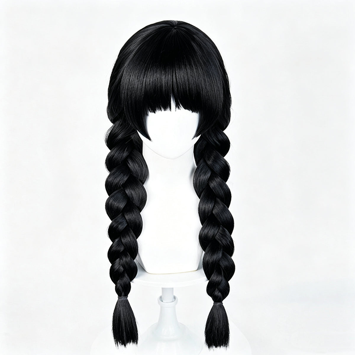 IdentityⅤ   Little   Girl Alice   DeRoss(Miss Pomegranate   Plate) Long   Black   Hair   Basic Wig