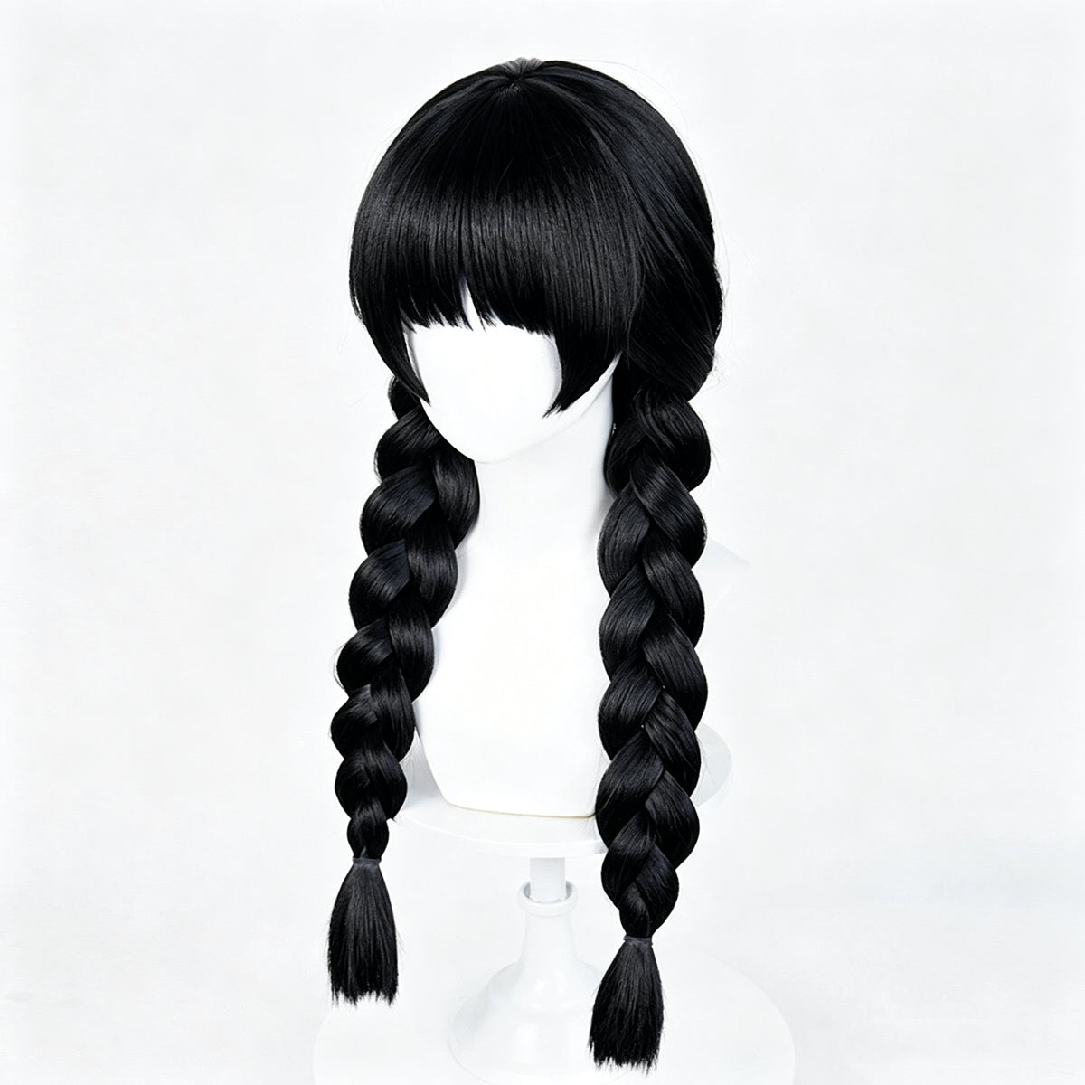 IdentityⅤ   Little   Girl Alice   DeRoss(Miss Pomegranate   Plate) Long   Black   Hair   Basic Wig
