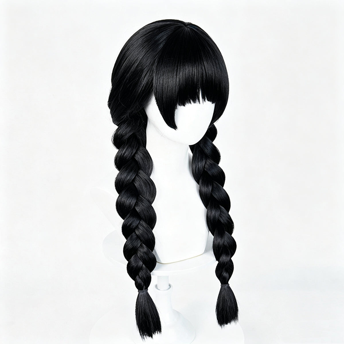 IdentityⅤ   Little   Girl Alice   DeRoss(Miss Pomegranate   Plate) Long   Black   Hair   Basic Wig
