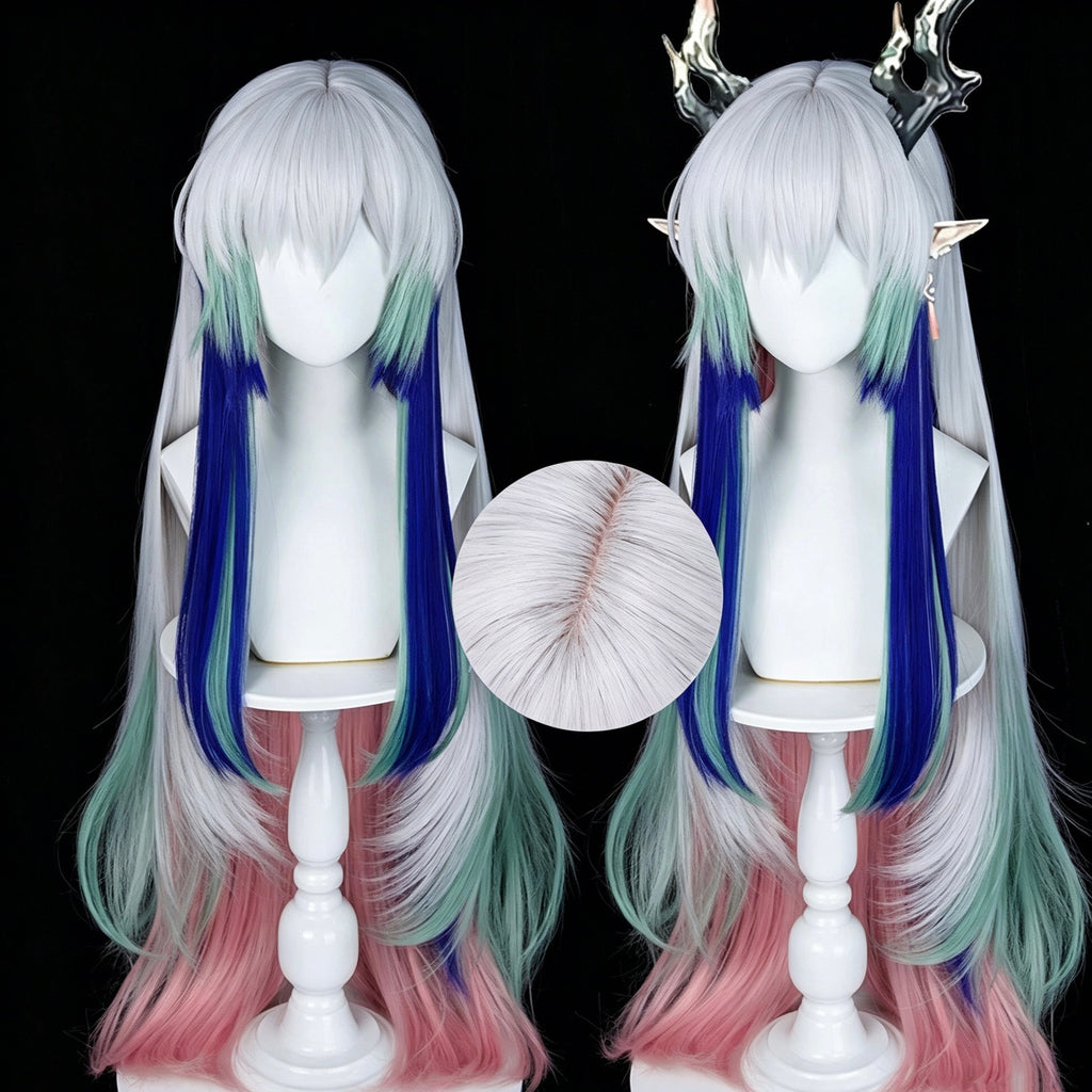Arknights   Yi   Long   Mix Hair   Basic   Wig
