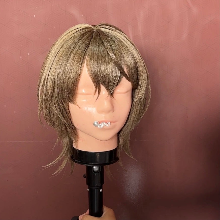 Goro Akechi Custom Wig – Premium Precision Cosplay Styling Commission