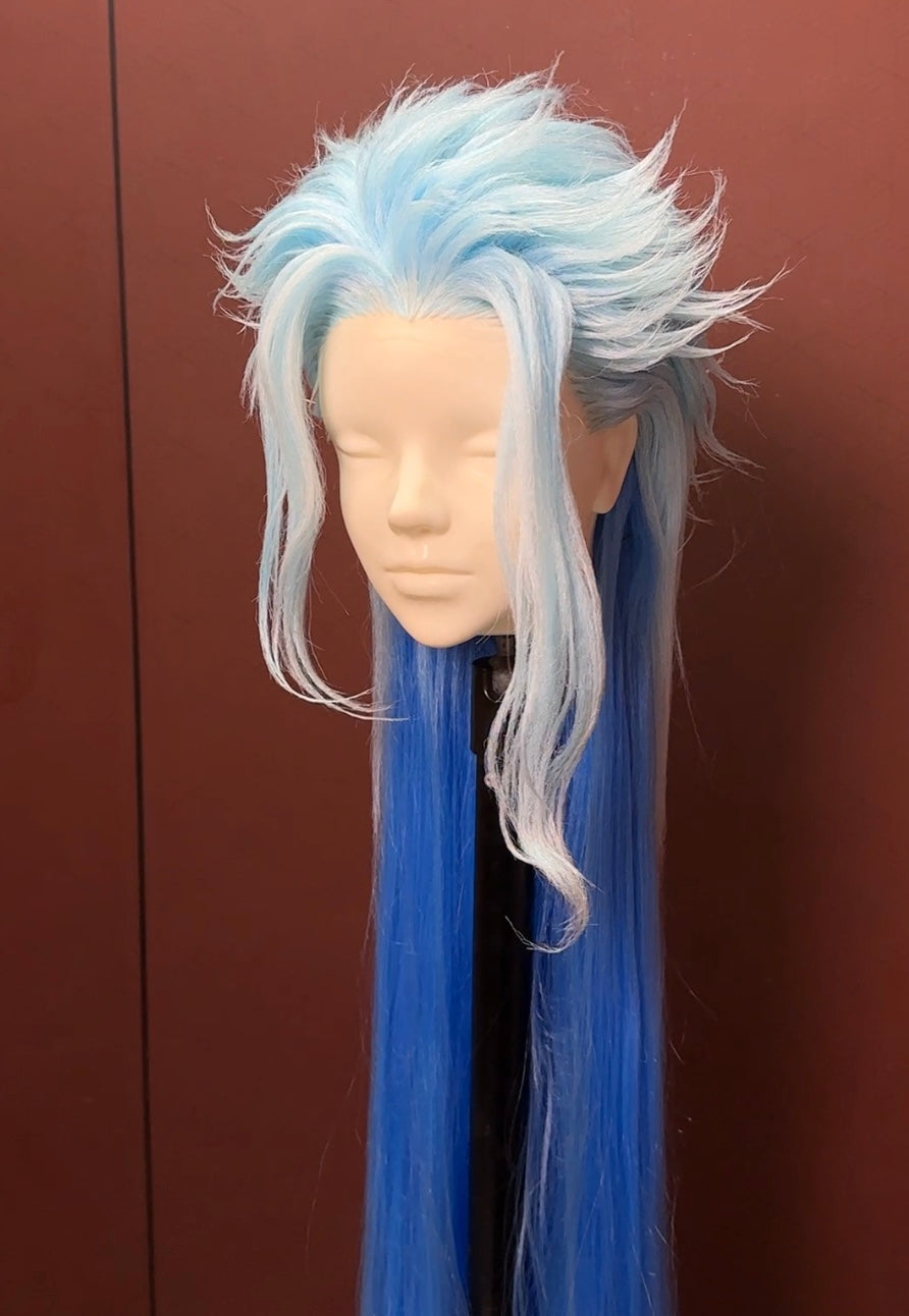 Dottore Custom Wig – Premium Precision Cosplay Styling Commission