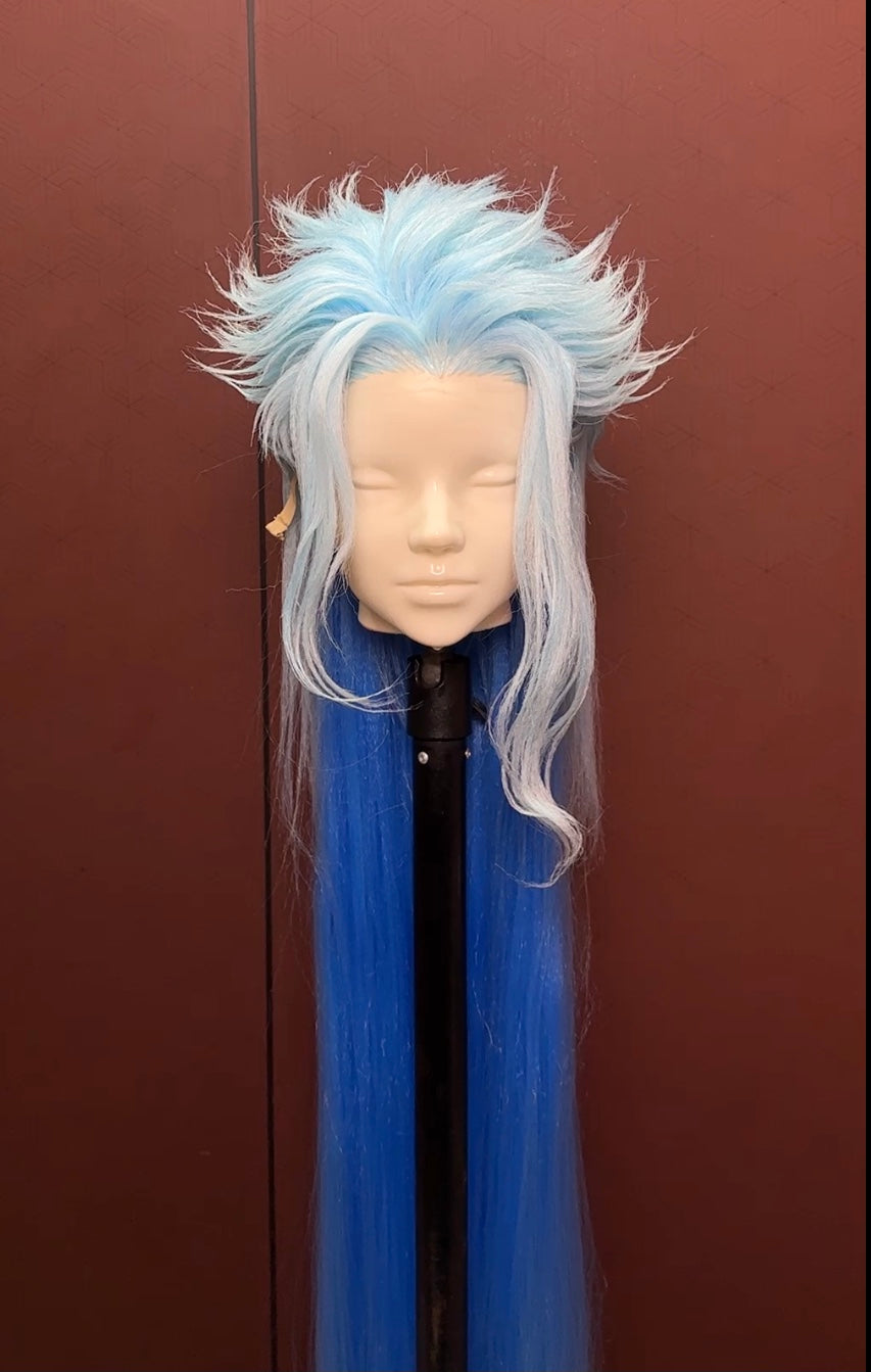 Dottore Custom Wig – Premium Precision Cosplay Styling Commission