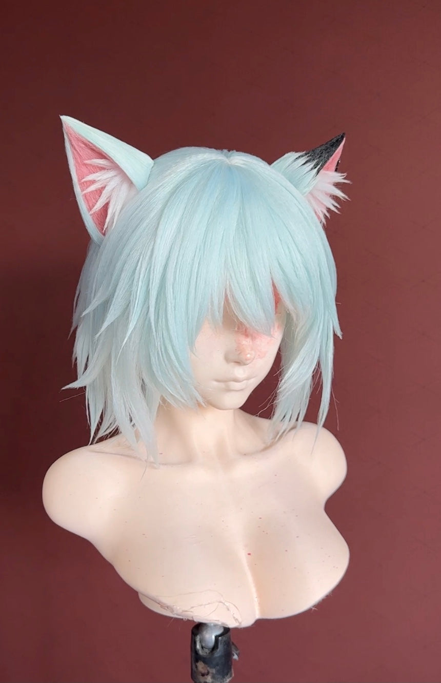 Yaniko Sato Custom Wig – Premium Precision Cosplay Styling Commission