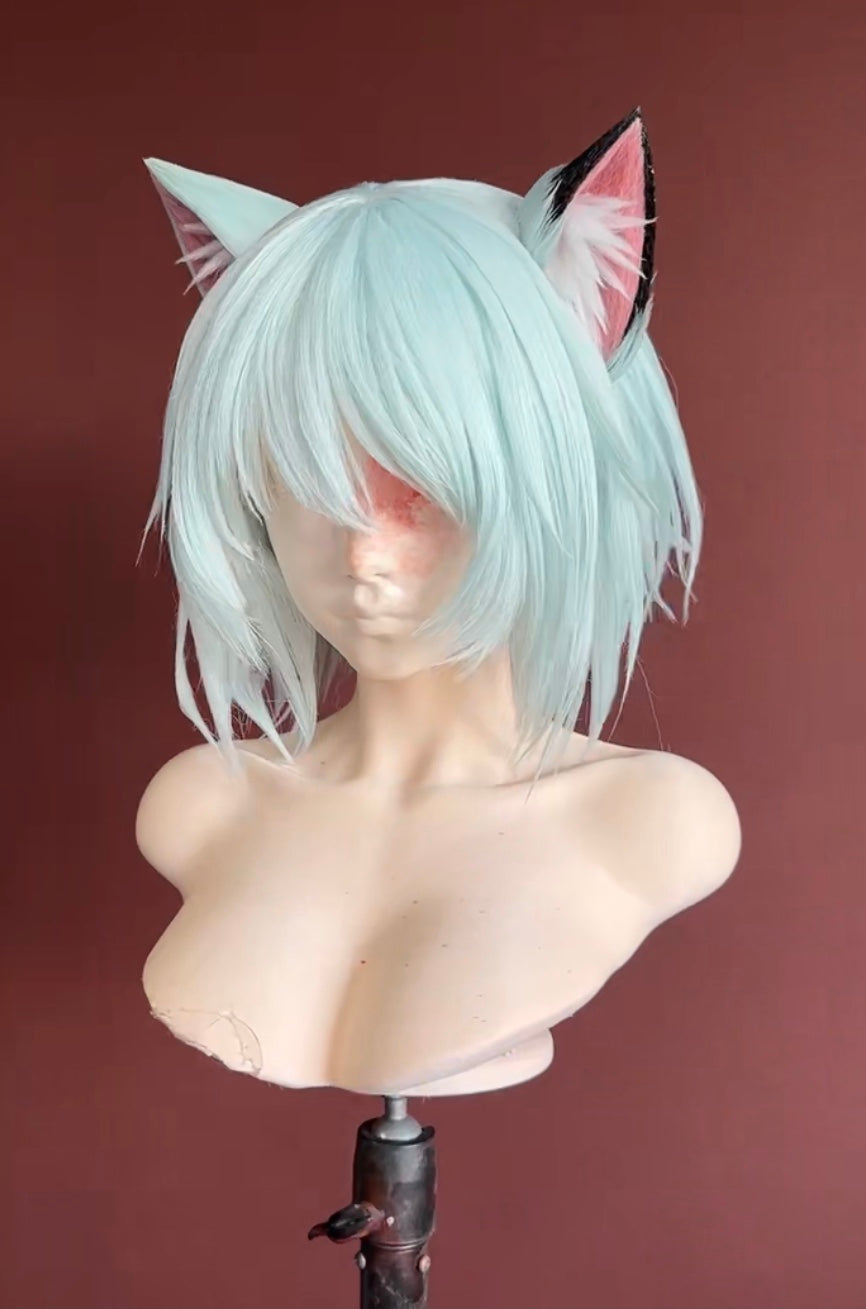 Yaniko Sato Custom Wig – Premium Precision Cosplay Styling Commission