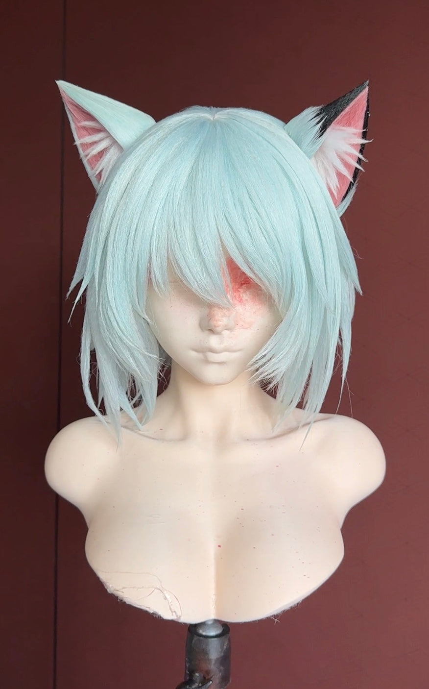 Yaniko Sato Custom Wig – Premium Precision Cosplay Styling Commission