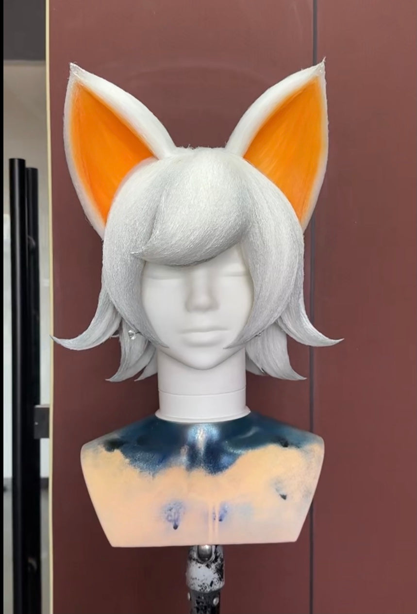 Rouge the Bat Custom Wig – Premium Precision Cosplay Styling Commission