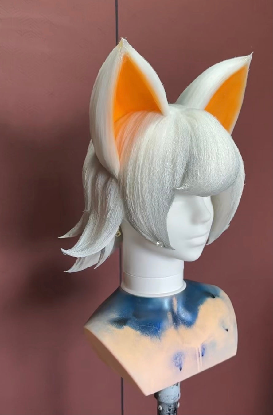 Rouge the Bat Custom Wig – Premium Precision Cosplay Styling Commission