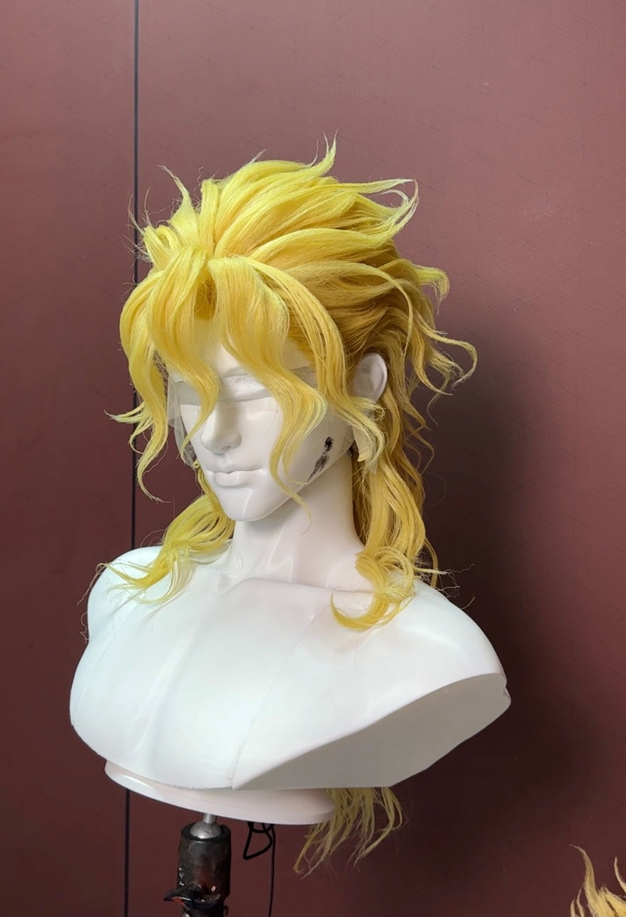 DIO Custom Wig – Premium Precision Cosplay Styling Commission