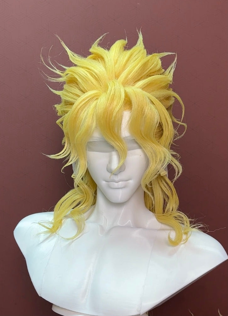 DIO Custom Wig – Premium Precision Cosplay Styling Commission