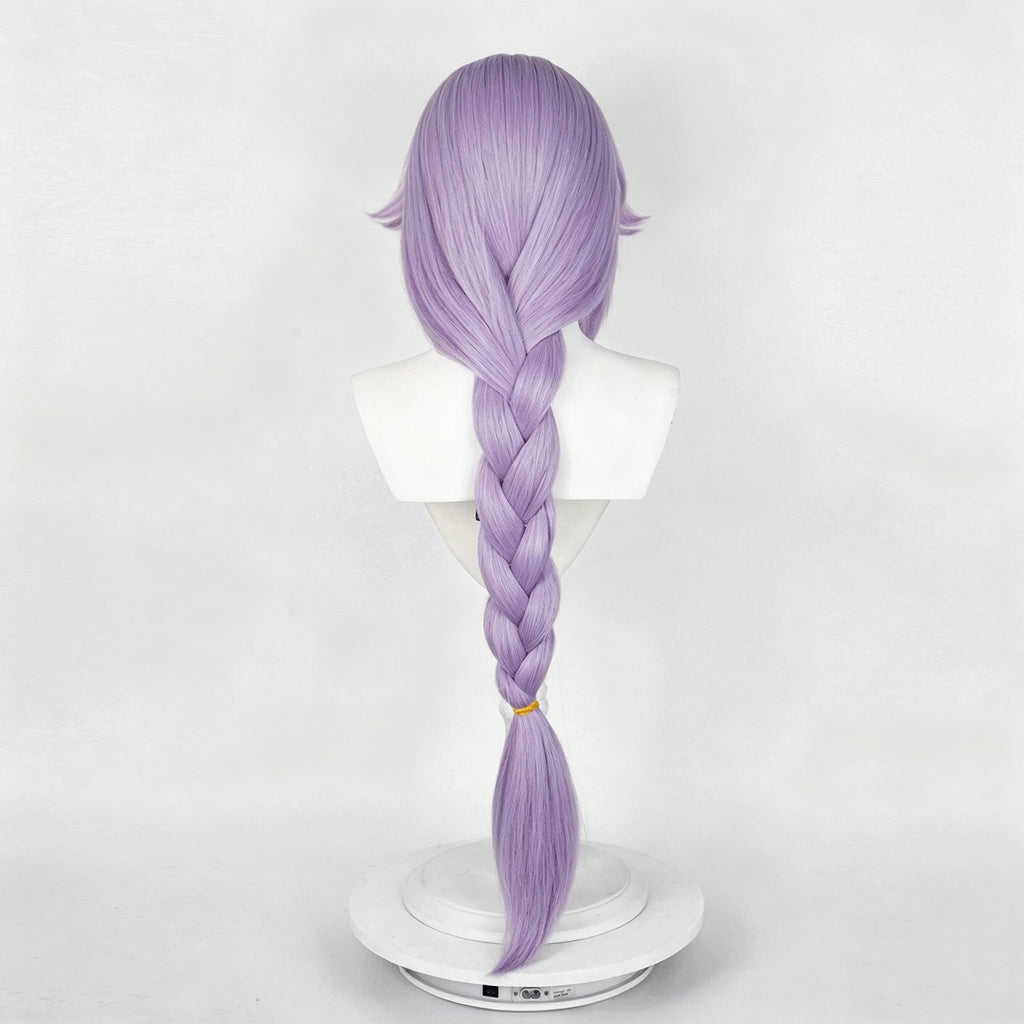Honkai:   Star   Rail Baiheng   Long   Purple Hair   Basic   Wig