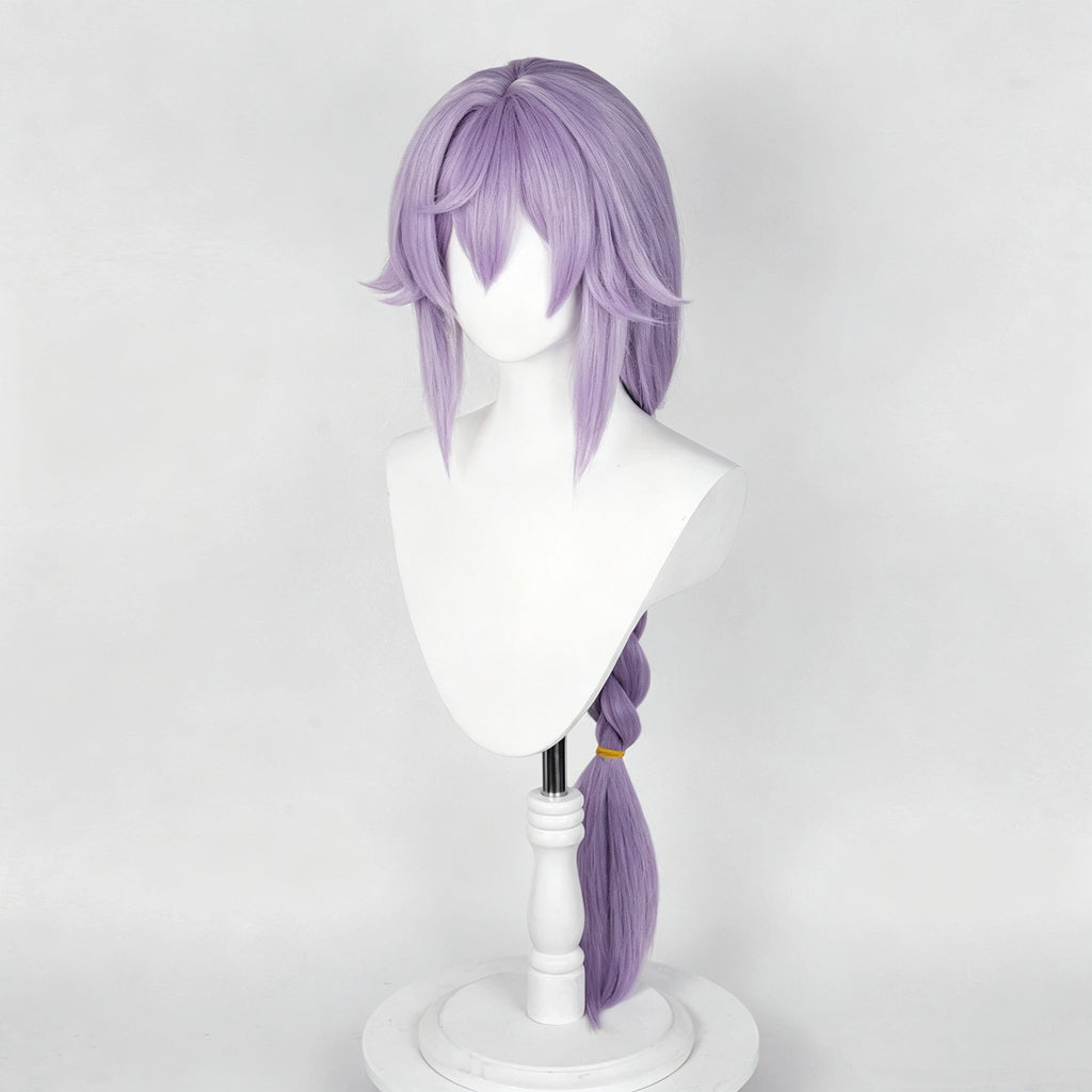 Honkai:   Star   Rail Baiheng   Long   Purple Hair   Basic   Wig