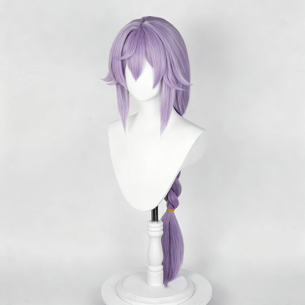 Honkai:   Star   Rail Baiheng   Long   Purple Hair   Basic   Wig