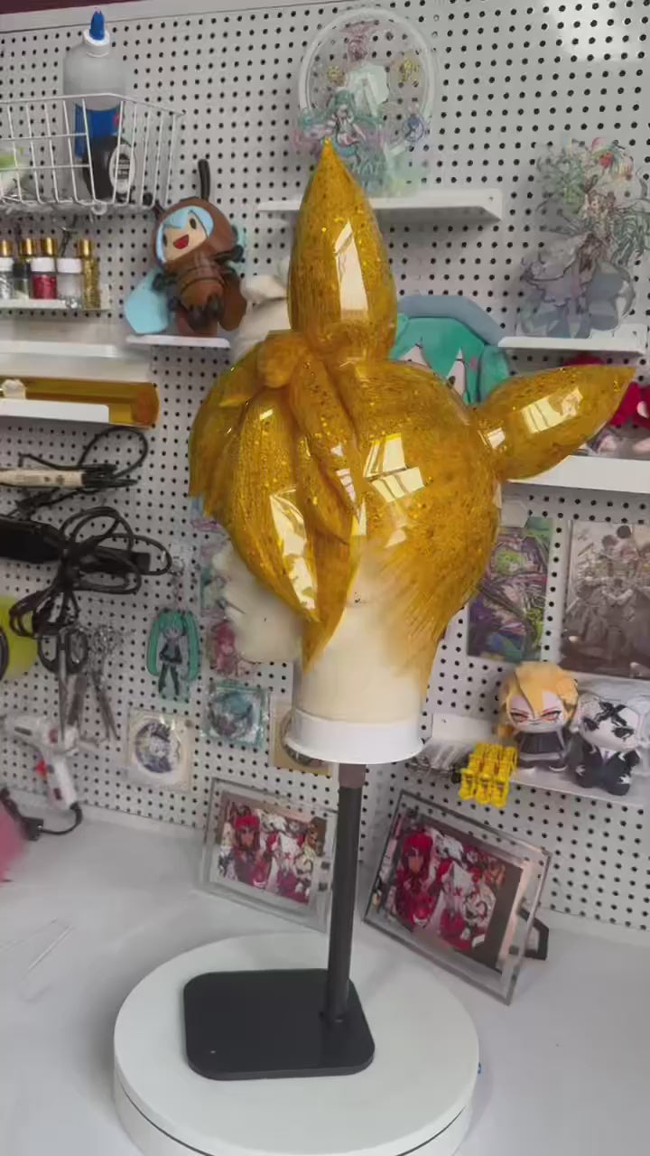 Kagamine Len Premium Custom Wig Styling – High Detail Cosplay Wig