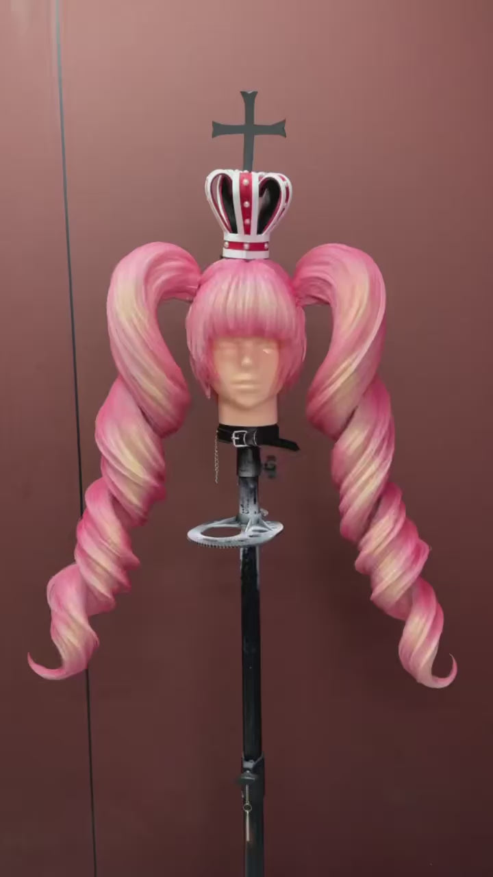 Perona Inspired Deluxe Custom Wig – Exquisite Handcrafted Cosplay Hairstyling
