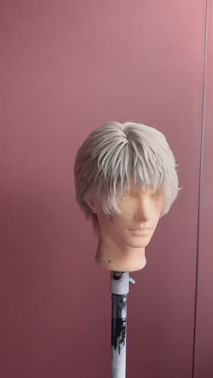 Love and Deepspace – Xavier Premium Custom Wig Styling | High-Accuracy Cosplay Wig